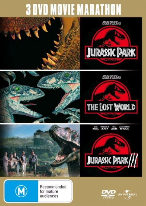Jurassic Park / Jurassic Park: the Lost World / Jurassic Park III (Box Set, DVD)