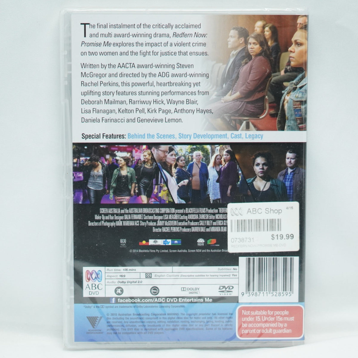 Redfern Now Promise Me  ( Reg 4) DVD