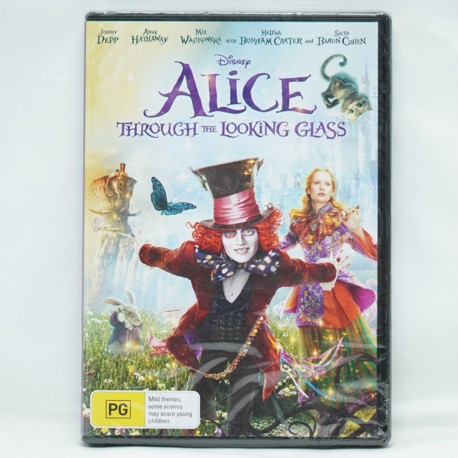 Alice Through the Looking Glass (DVD, 2016)