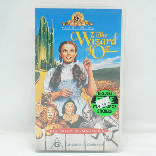 THE WIZARD OF OZ ~ JUDY GARLAND ~  VHS VIDEO