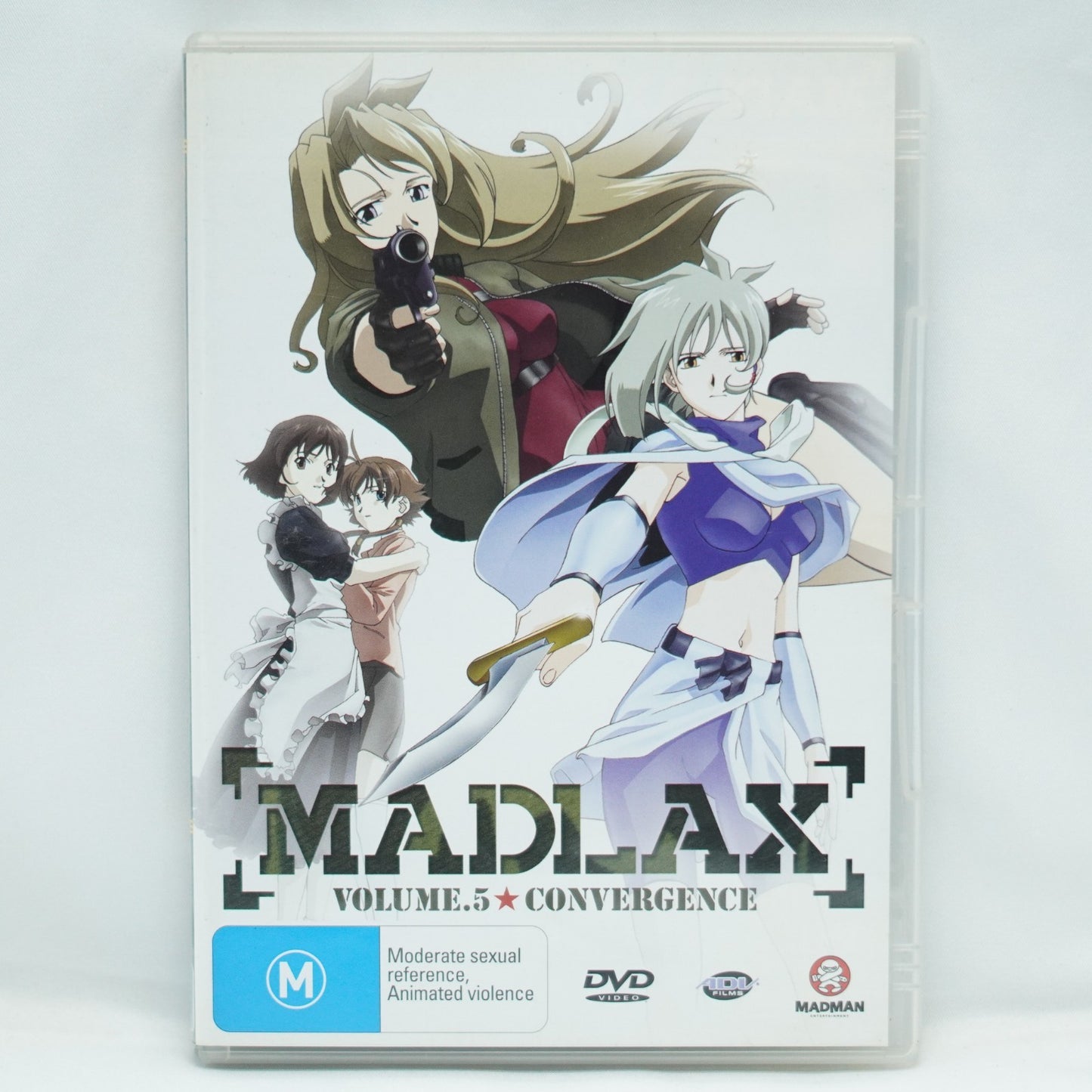 Madlax - Volume 5: Convergence - Anime - New Sealed DVD - Region 4