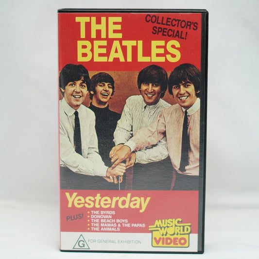 The Beatles Yesterday VHS Video Tape Collector’s Special 1991