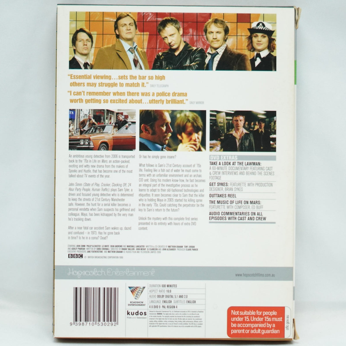 Life on Mars : Complete Series 1 DVD Box Set (2006)  4 Disc