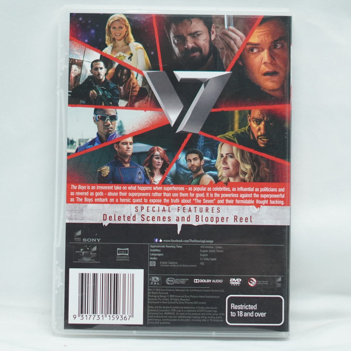 The Boys Season 1 - Karl Urban DVD