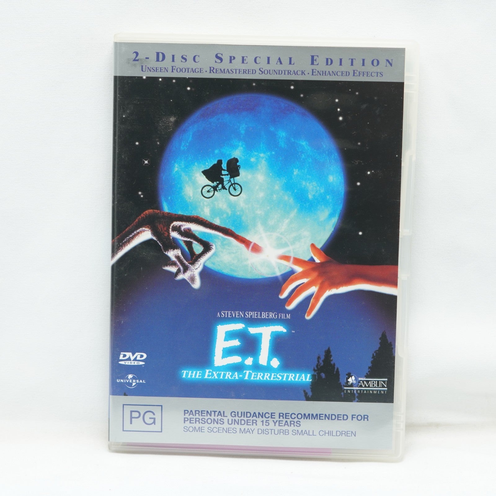 E.T : The Extra - Terrestrial : 2 Disc : DVD: Region 4 *Very Rare OOP*