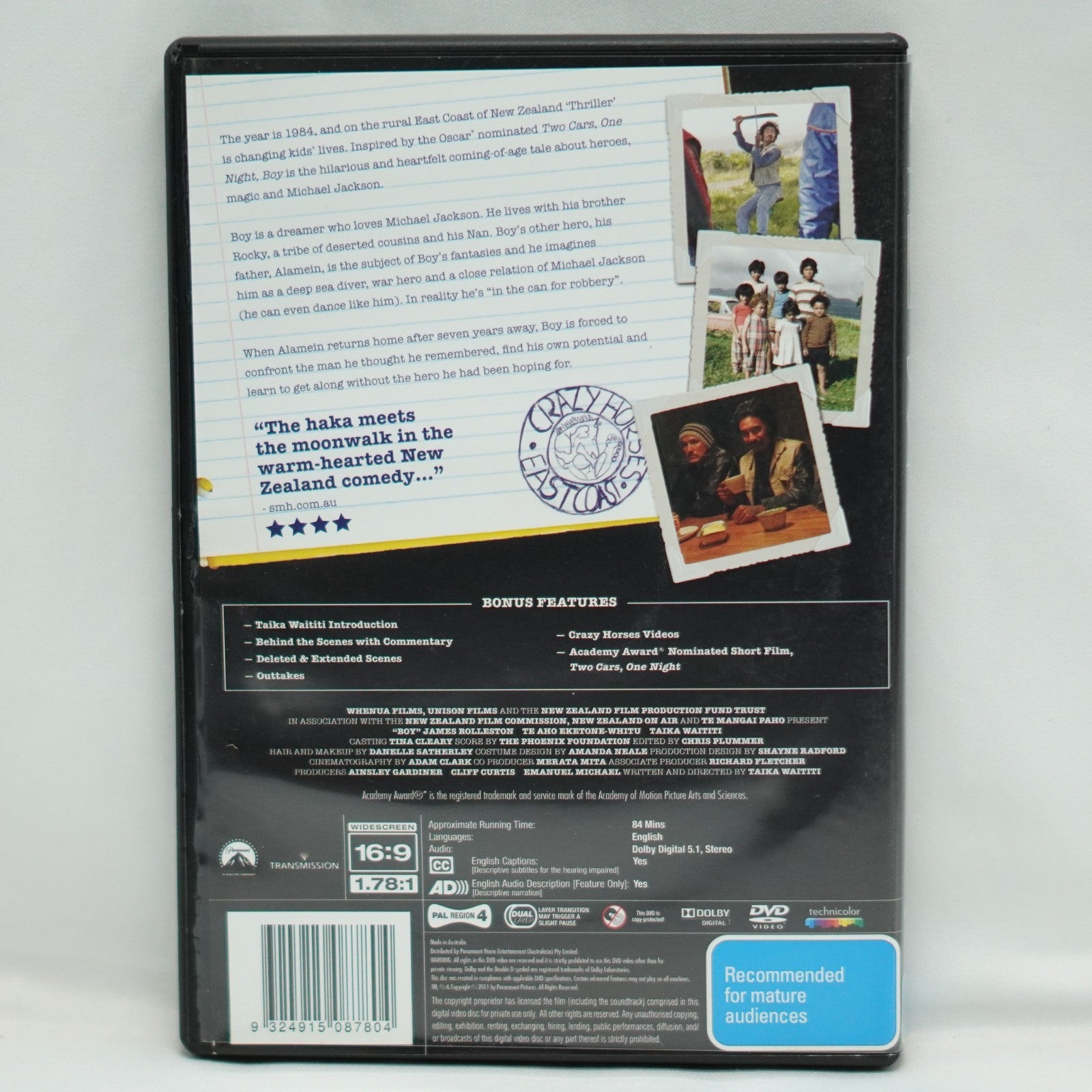 Boy (DVD, 2010)