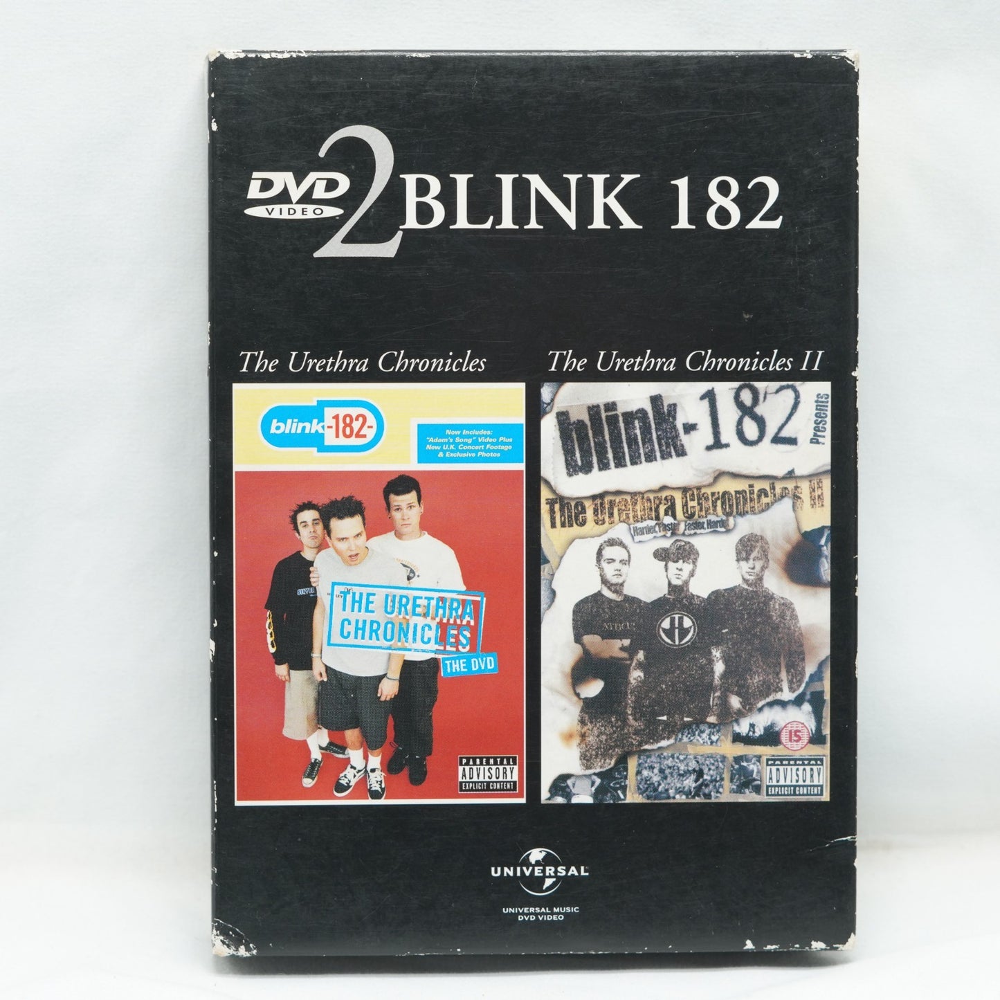 Blink 182: The Urethra Chronicles - 1 and 2 DVD (2003) cert 15 2 discs