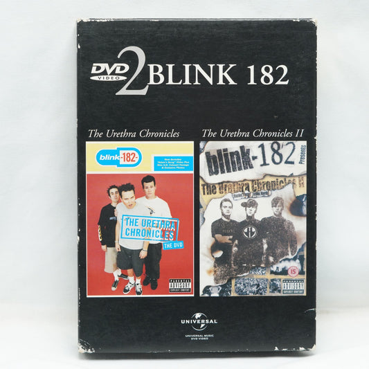 Blink 182: The Urethra Chronicles - 1 and 2 DVD (2003) cert 15 2 discs