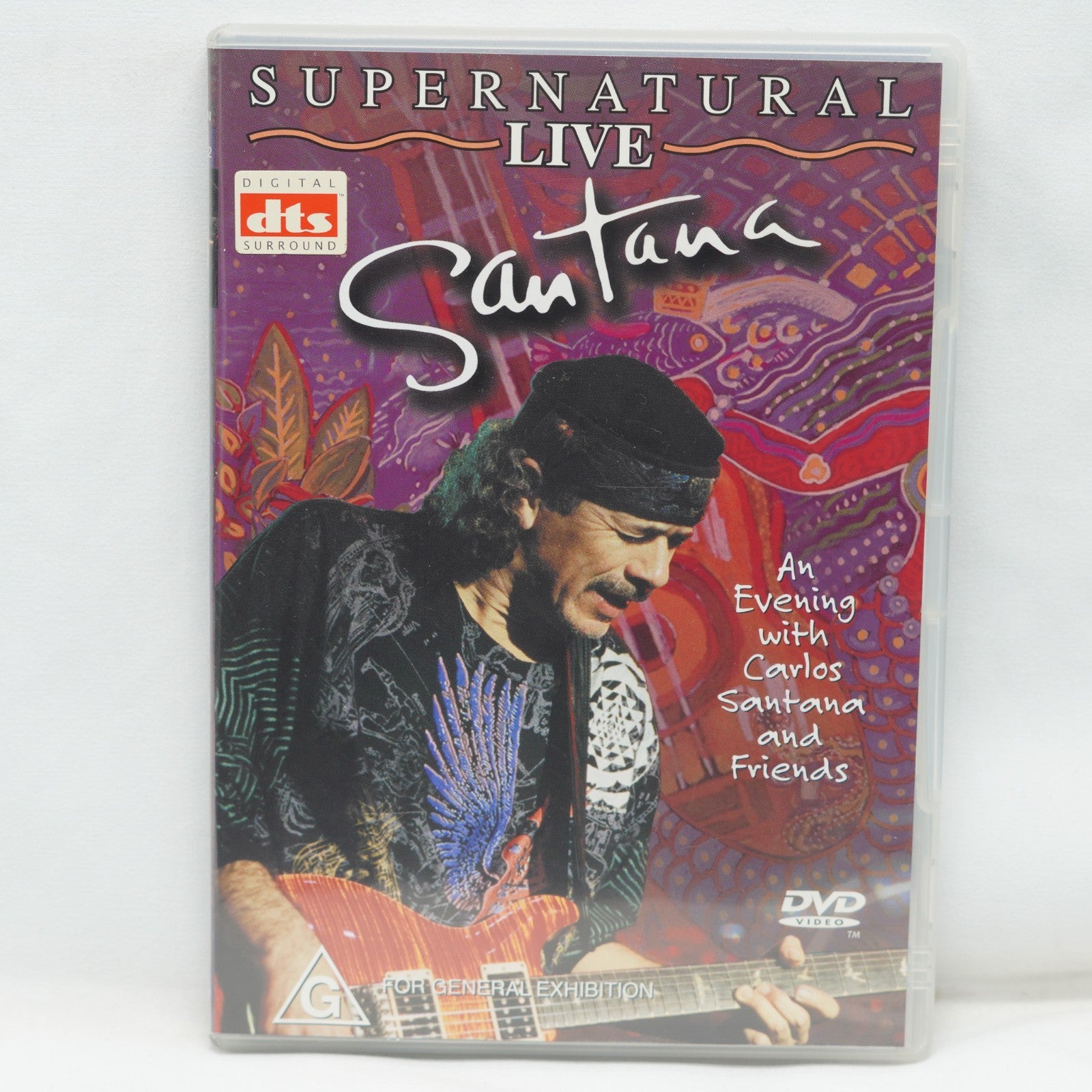Santana - Supernatural Live  (DVD, 2000) Region 0