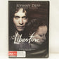 The Libertine DVD Region 4 FREE POST