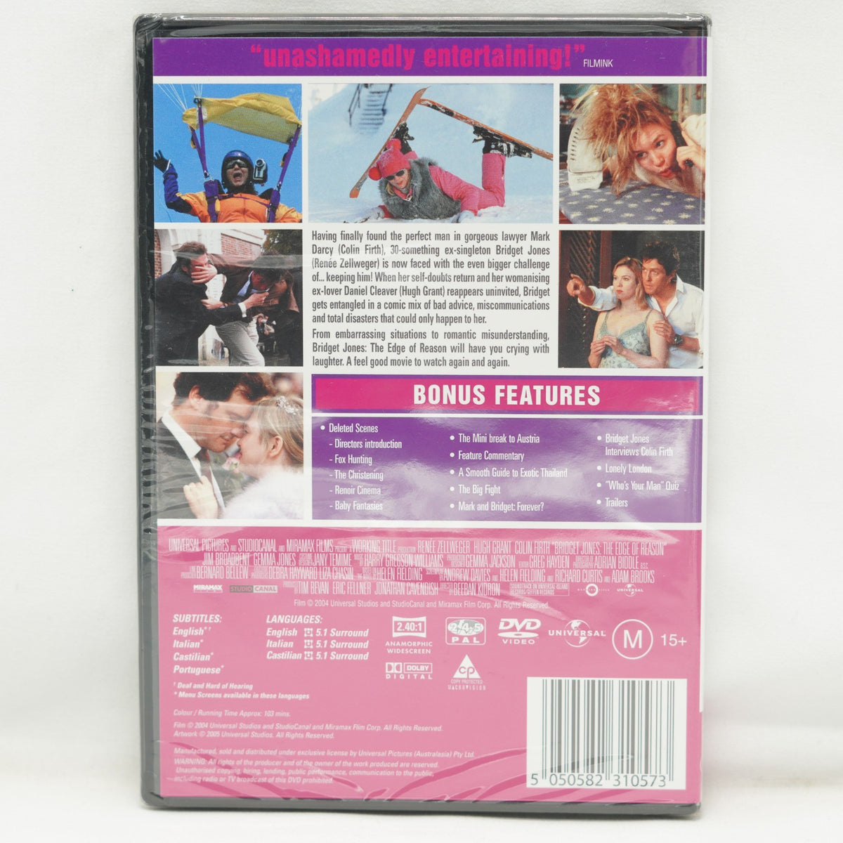 Bridget Jones The Edge of Reason - DVD - 2004 - Sealed / New