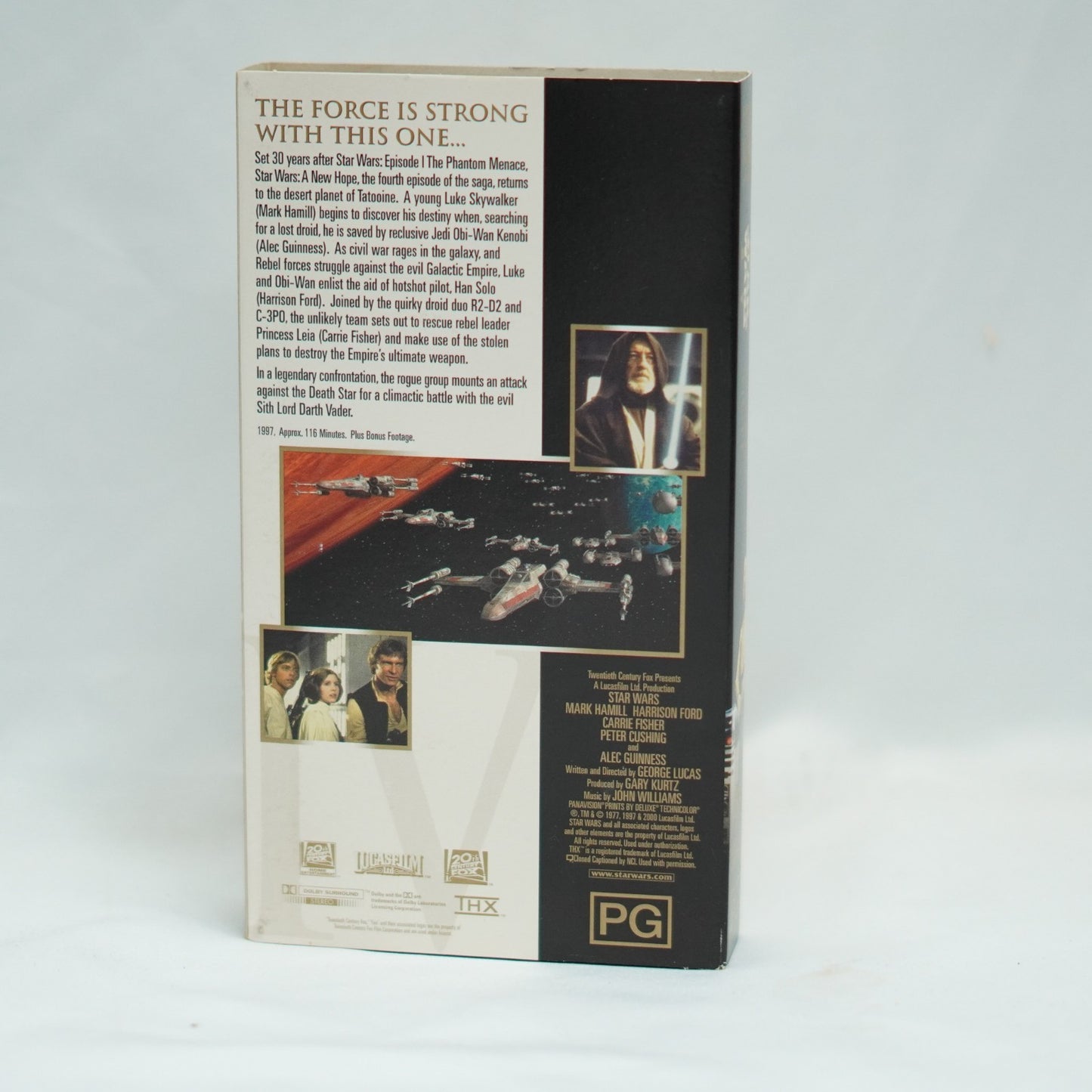 Star Wars Trilogy VHS Video Tape Box Set Digitally Mastered