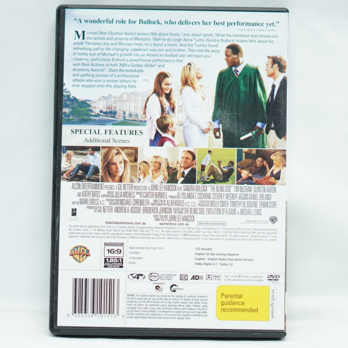 The Blind Side (DVD, 2009) Region 4