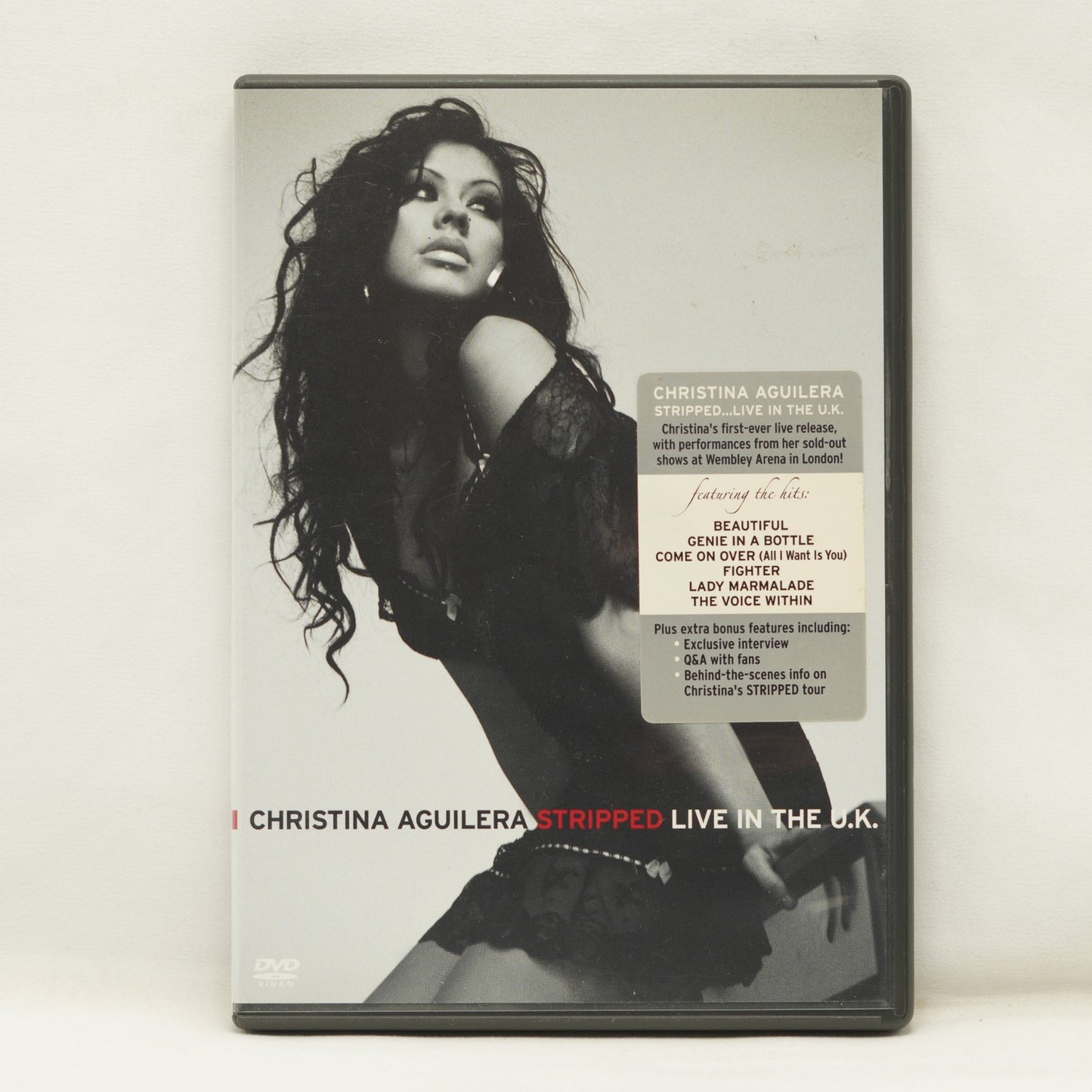 Stripped...Live in the UK by Christina Aguilera (DVD, 2004)