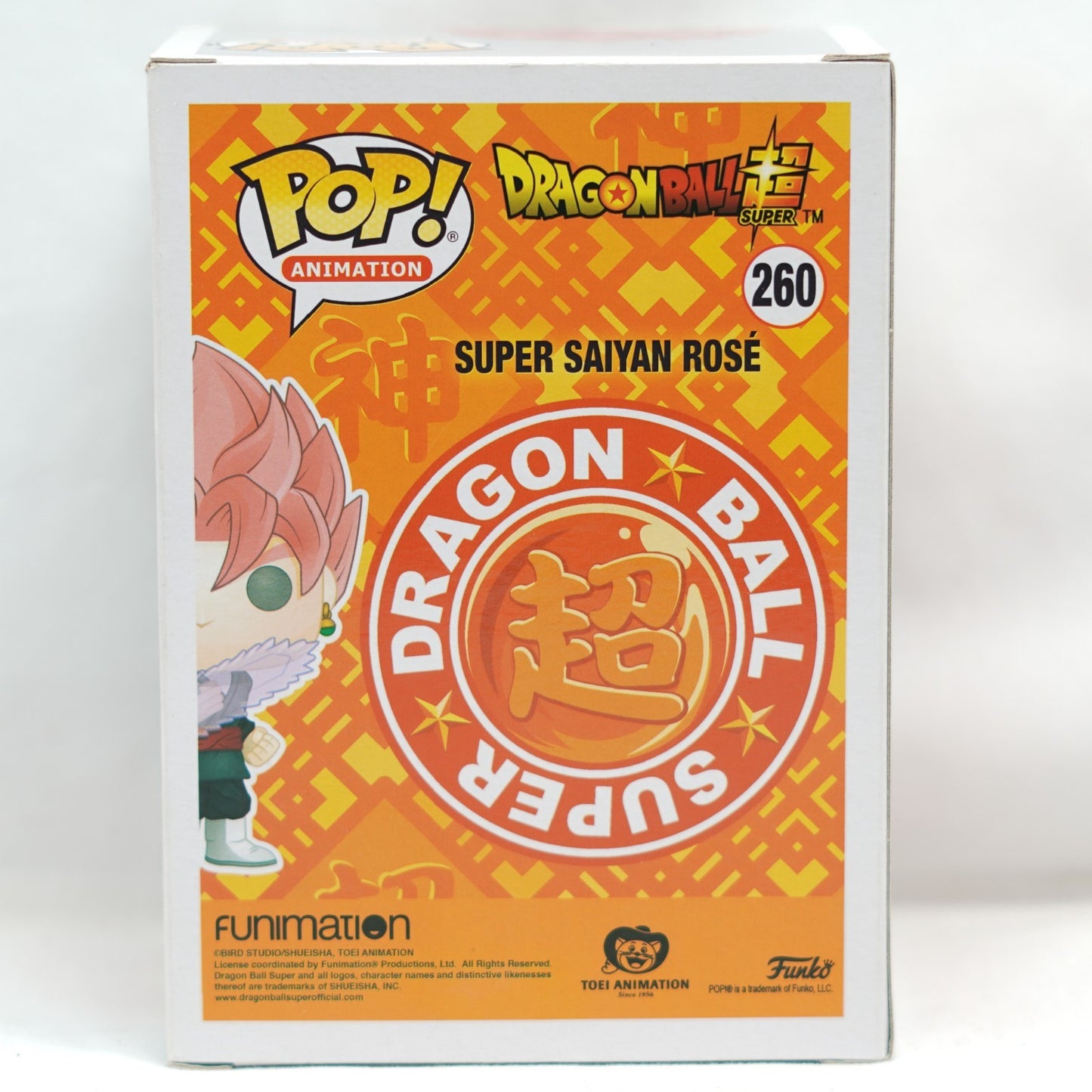 Super Saiyan Rose Goku Black Dragon Ball Super 260 Funko Pop Vinyl