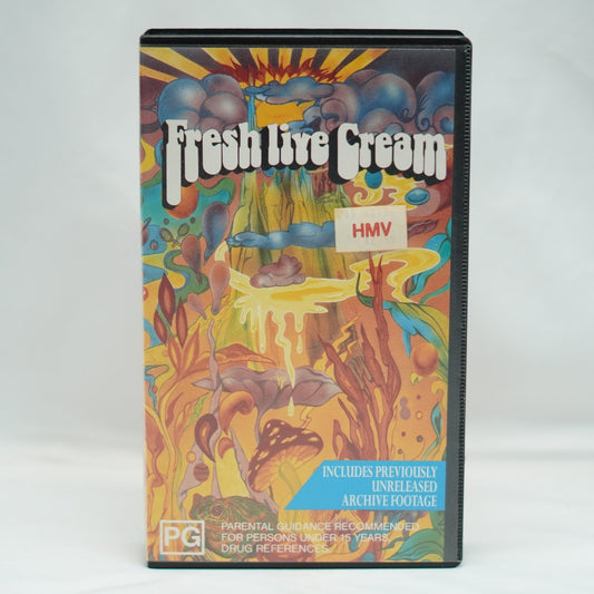 The Cream-Fresh Live Cream Music Video VHS