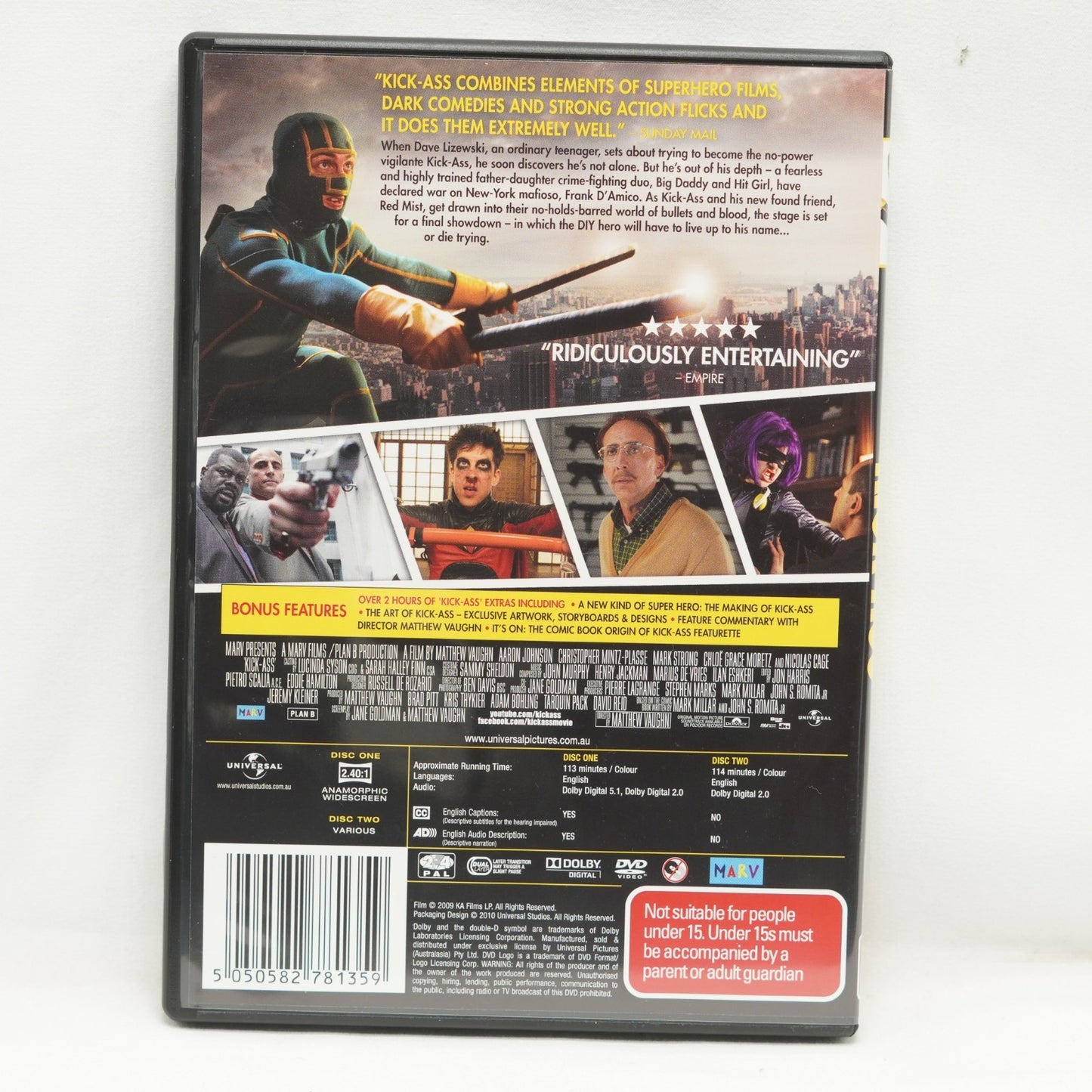 Kick-ass (2 Disc Special Limited Edition w/Slipcase)  (DVD)