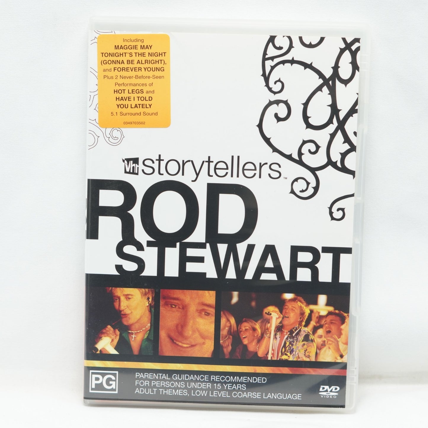 VH1 Storytellers : Rod Stewart Region 4 DVD (music)