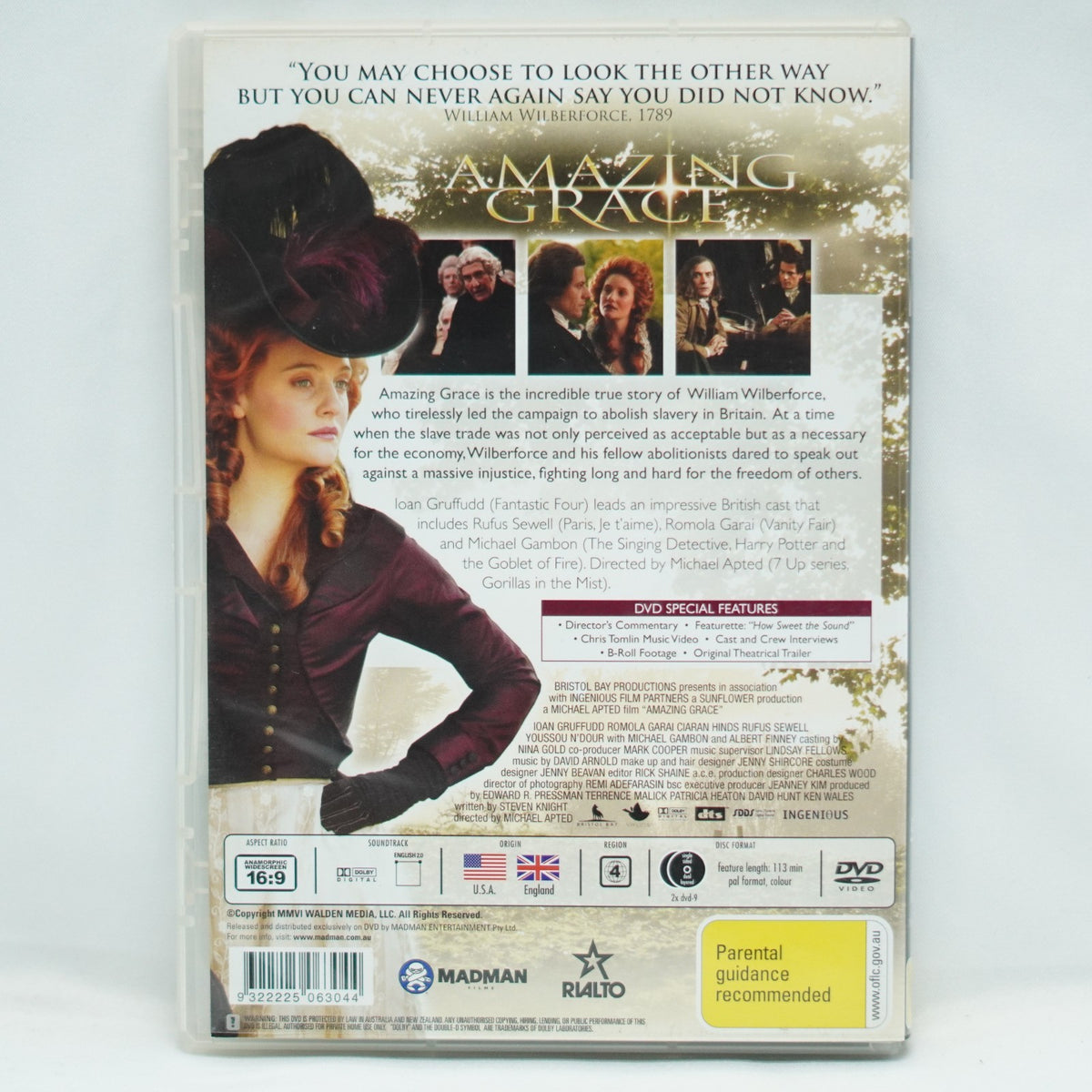 Amazing Grace DVD