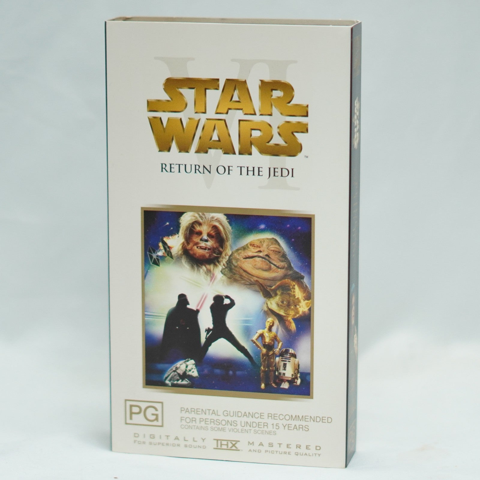 Star Wars Trilogy VHS Video Tape Box Set Digitally Mastered