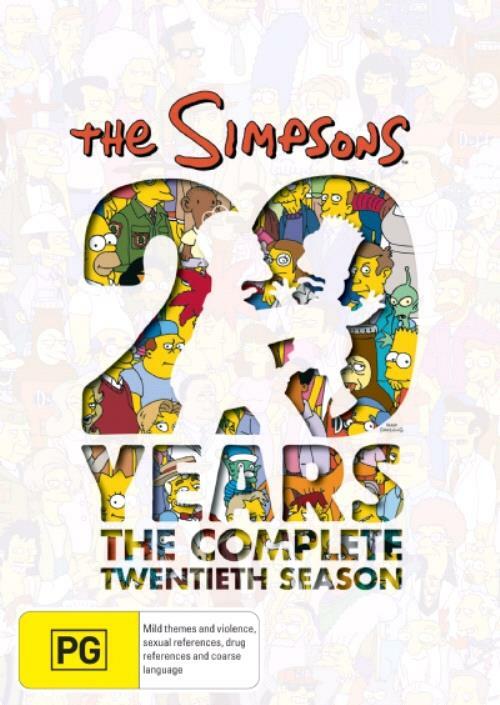 Simpsons, The : Season 20 (Box Set, DVD, 2008)