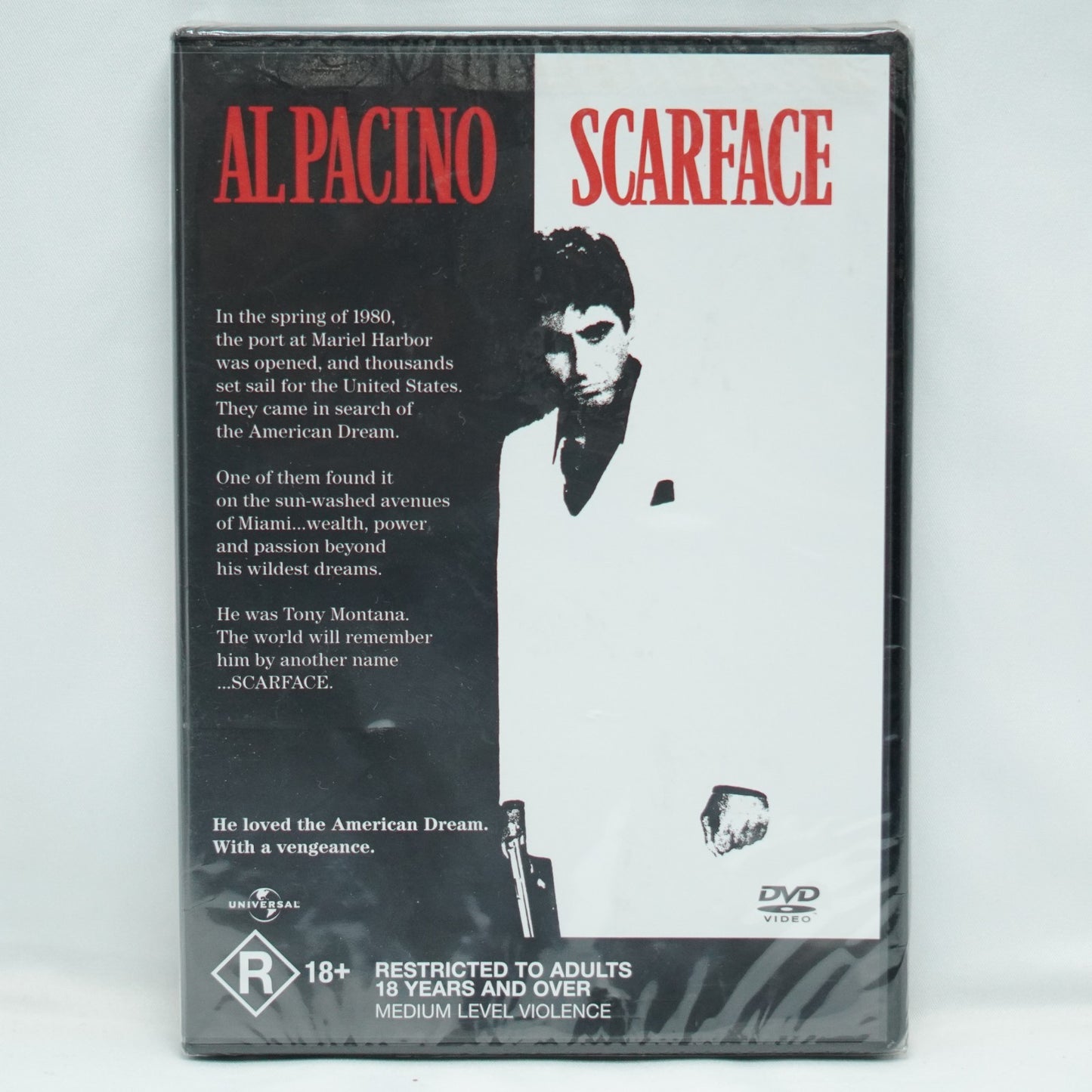 Scarface Al Pacino DVD