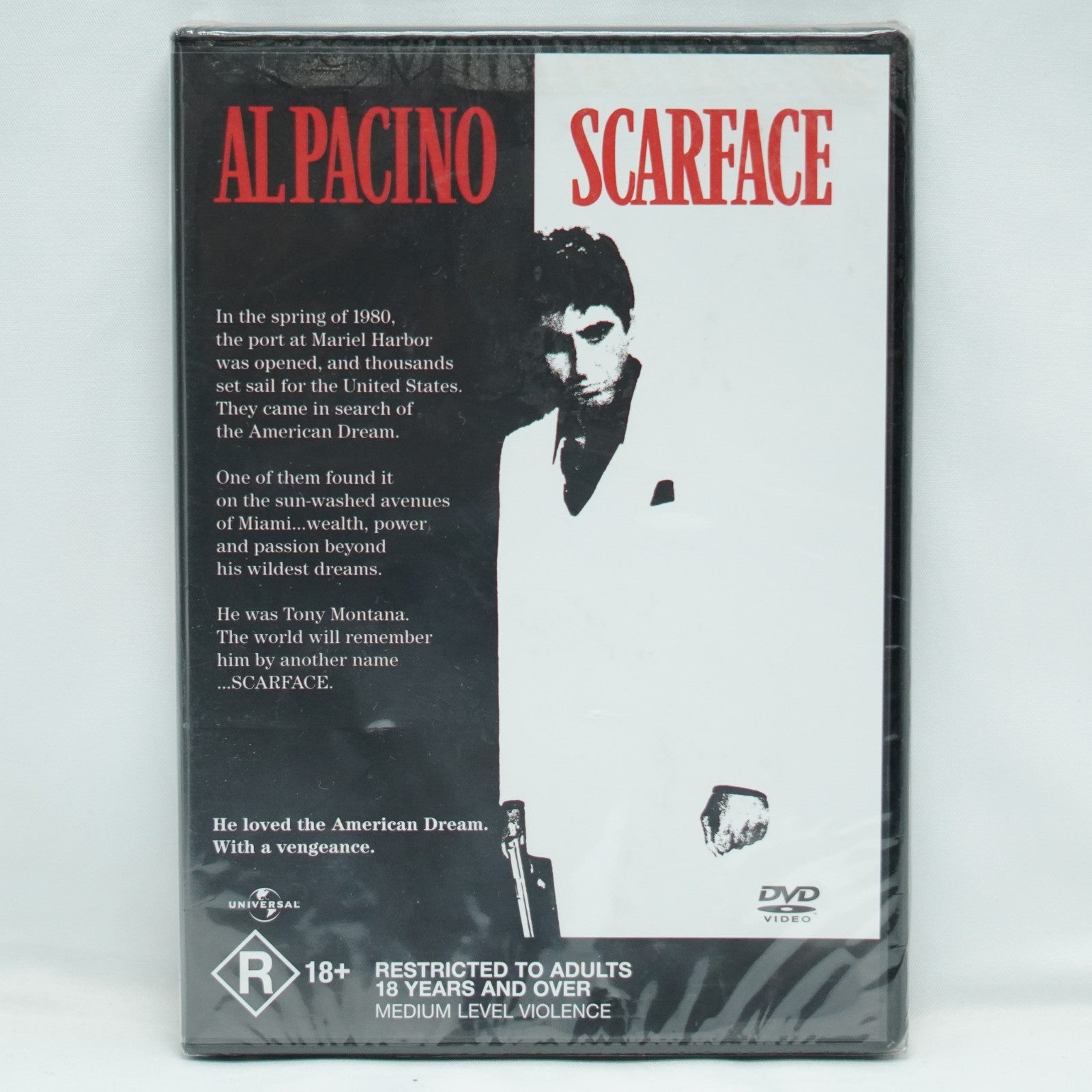 Scarface Al Pacino DVD