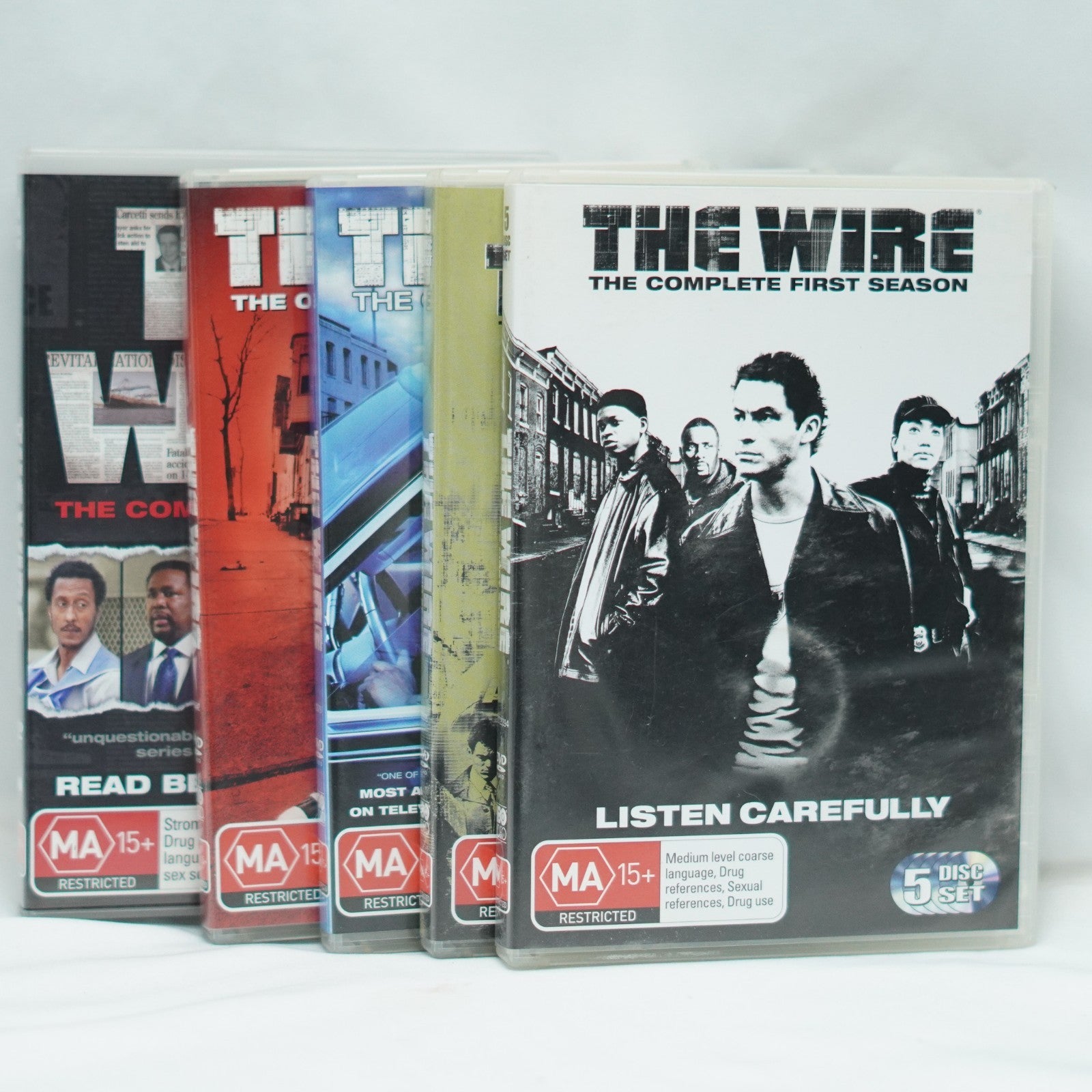The Wire DVD Complete Collection Seasons 1 2 3 4 5 2010 Region 4