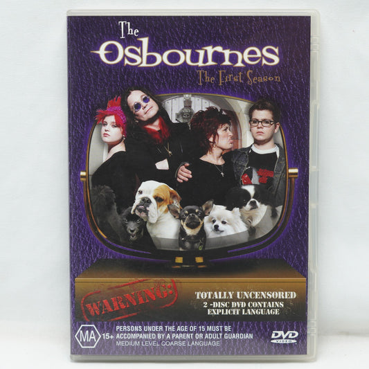 The Osbournes - Season 1 ( DVD , 2 Disc Set Region 4 )