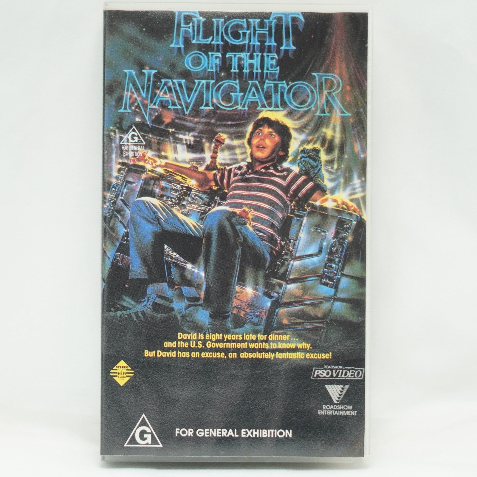 FLIGHT OF THE NAVIGATOR (1986) - VHS Movie