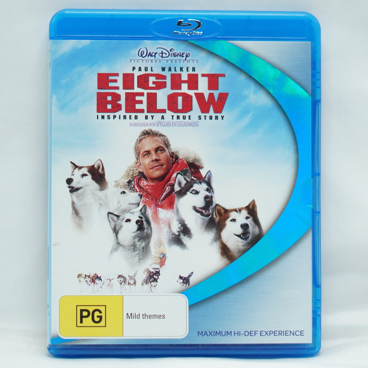 Eight Below Blu Ray 2006 Paul Walker Region ABC - Free Postage