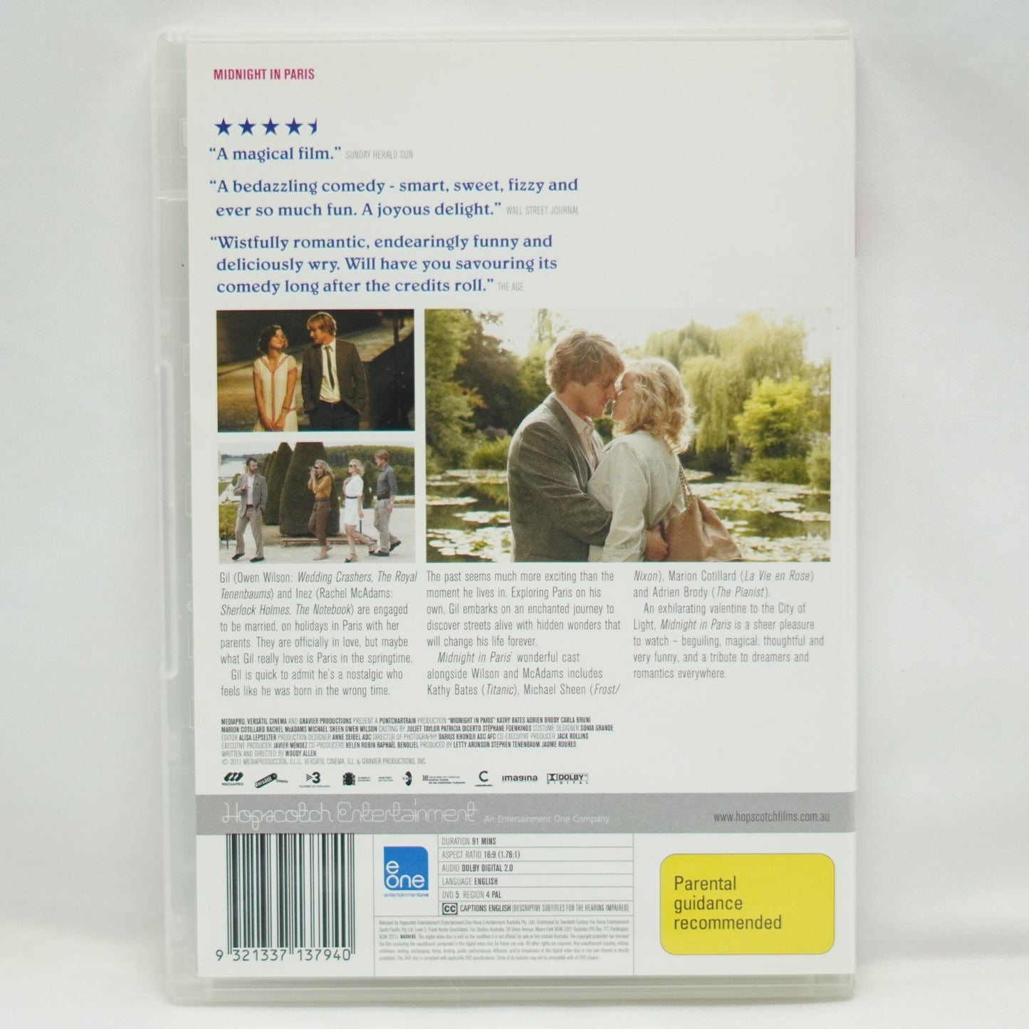 Midnight in Paris (2011)  DVD