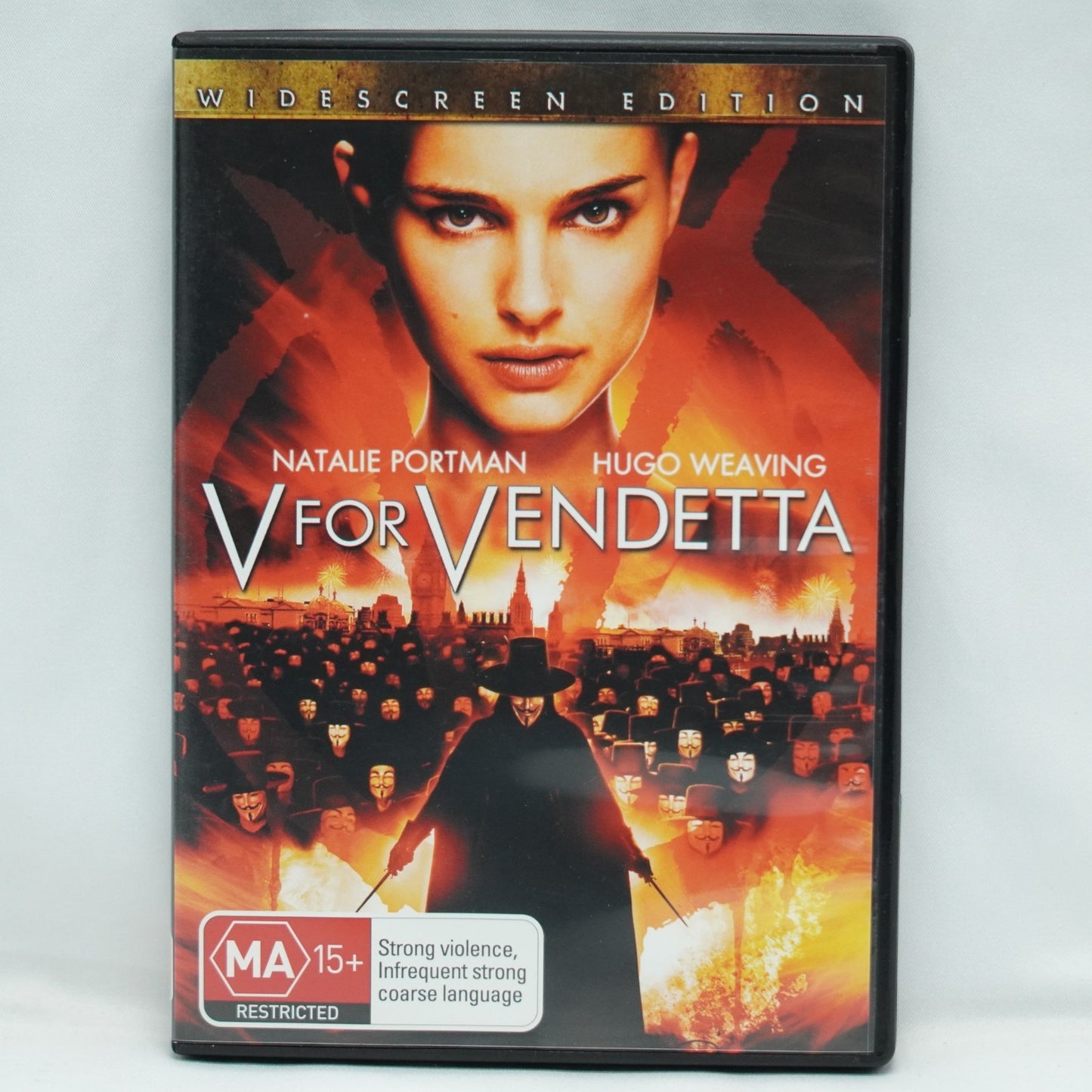 V For Vendetta  DVD