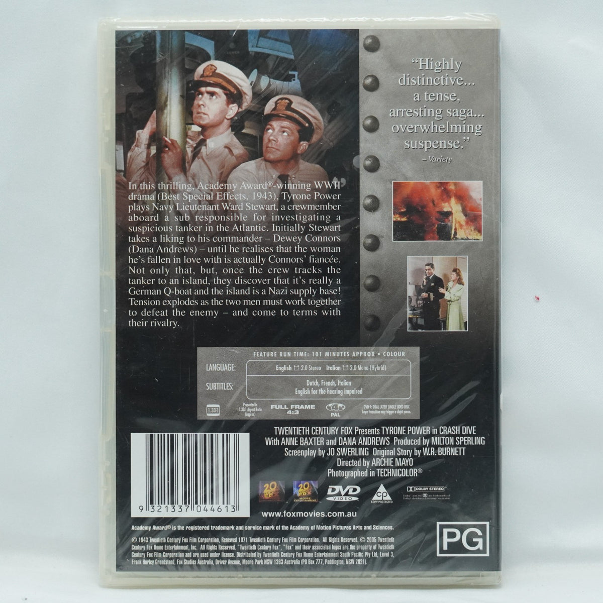 Crash Dive DVD