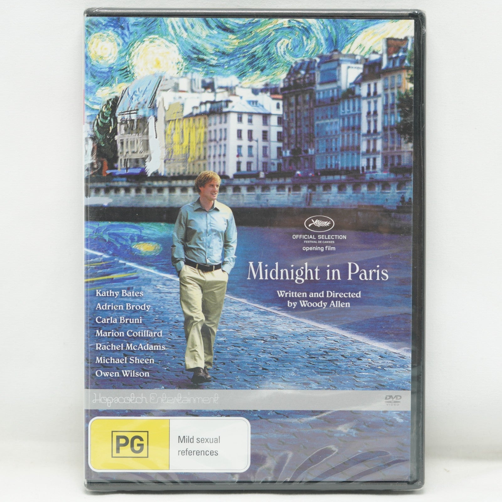 Midnight in Paris (DVD, 2011) PAL Region 4 NEW SEALED