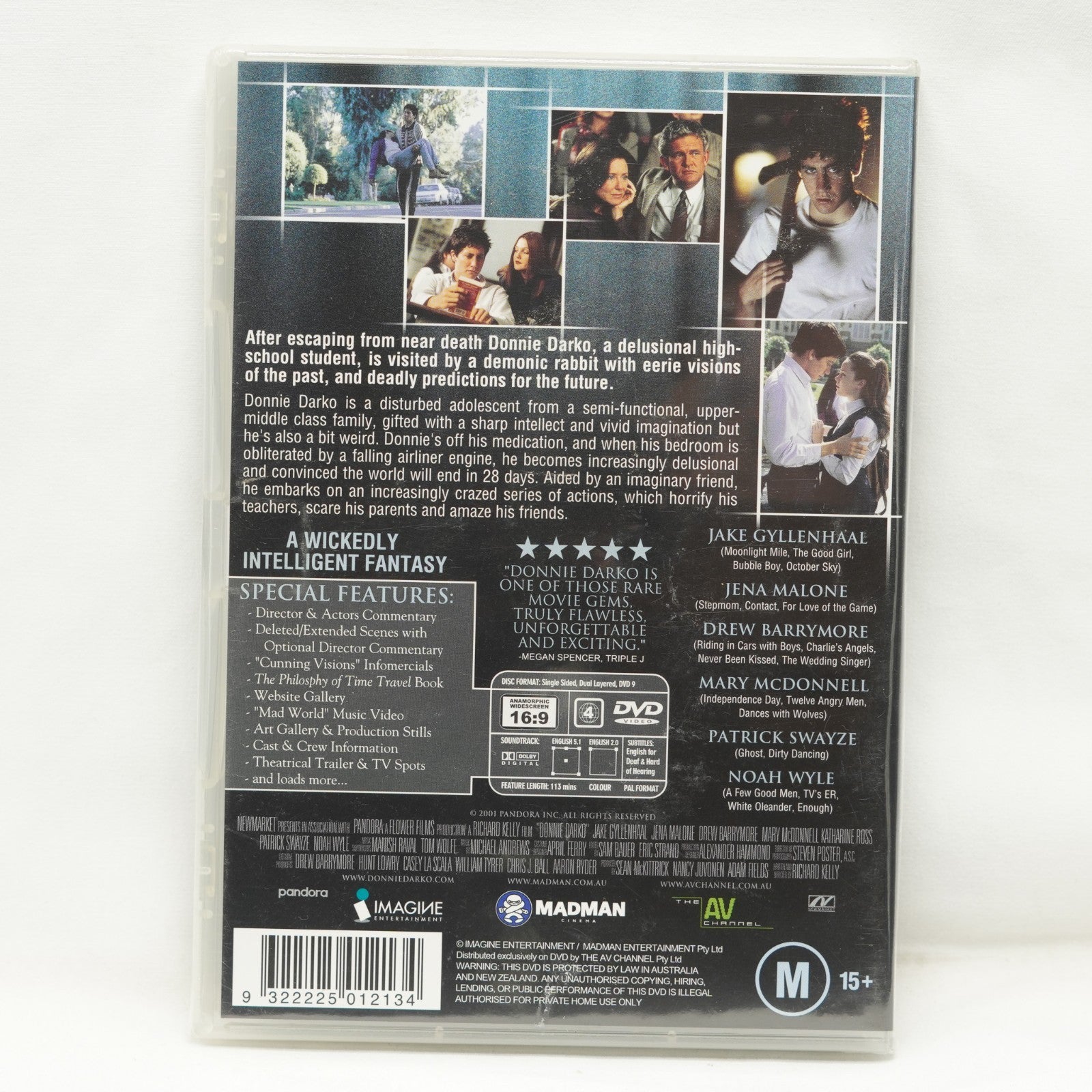 Donnie Darko (DVD, 2001) Brand New / Sealed Region 4