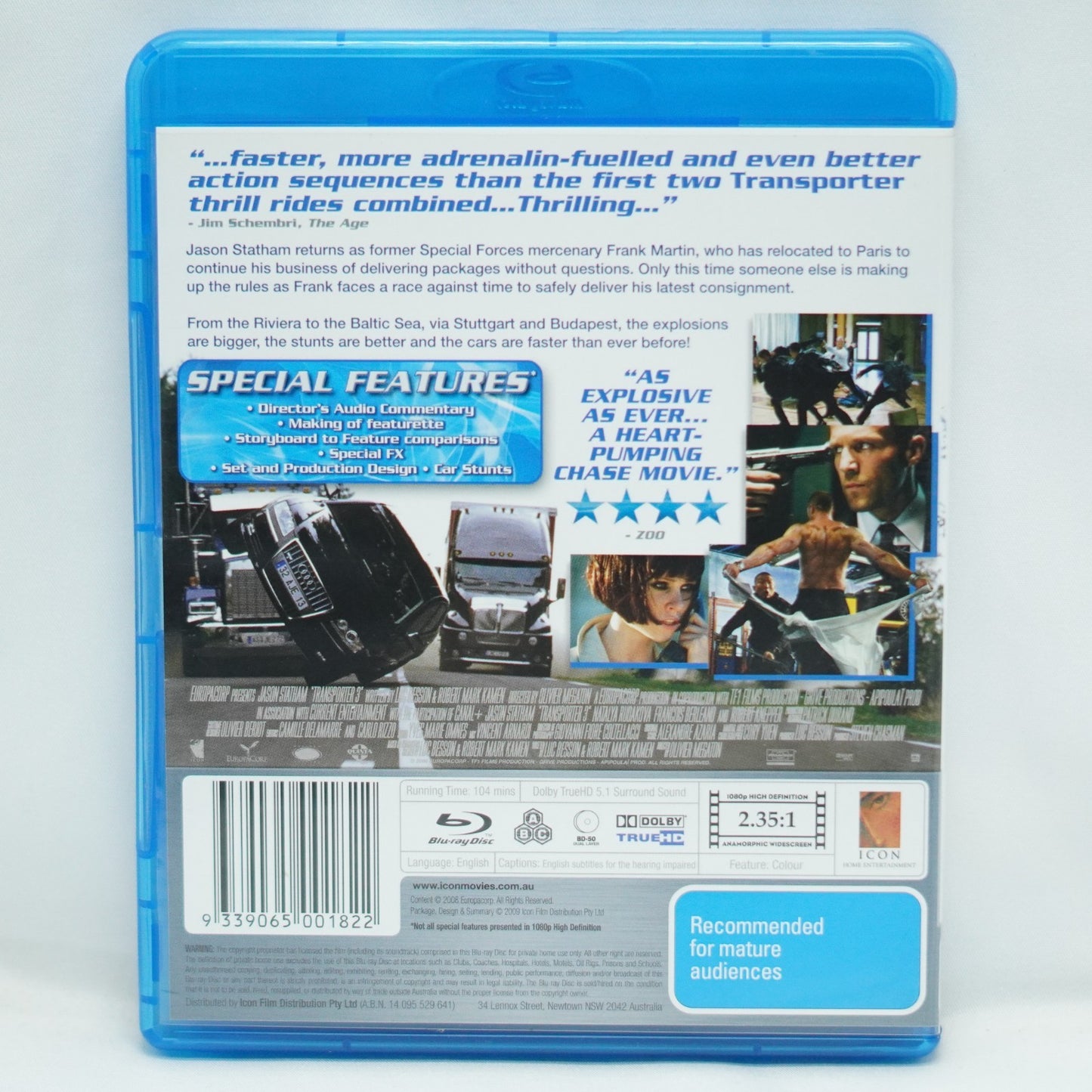 Transporter 3 - Blu-ray - 2008
