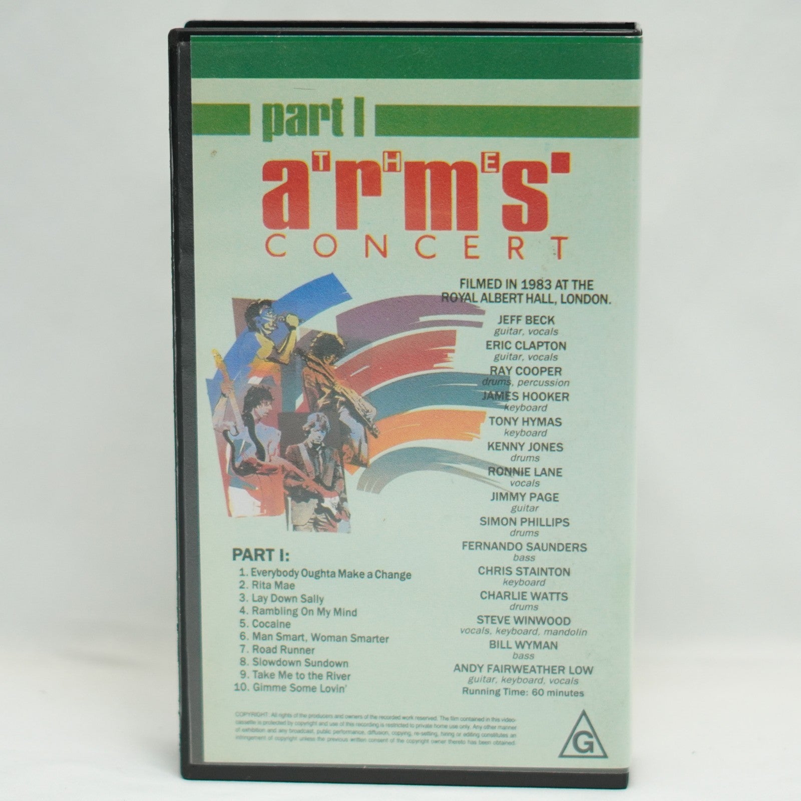 THE ARMS CONCERT - PART 1 - 1983  VHS