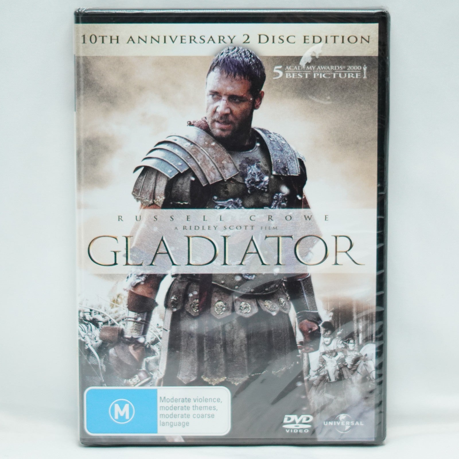 Gladiator (10th Anniversary Edition, DVD, 2000)