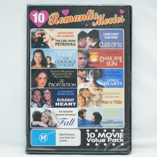10 Romantic Movies - VALUE MOVIE SET - Rare DVD