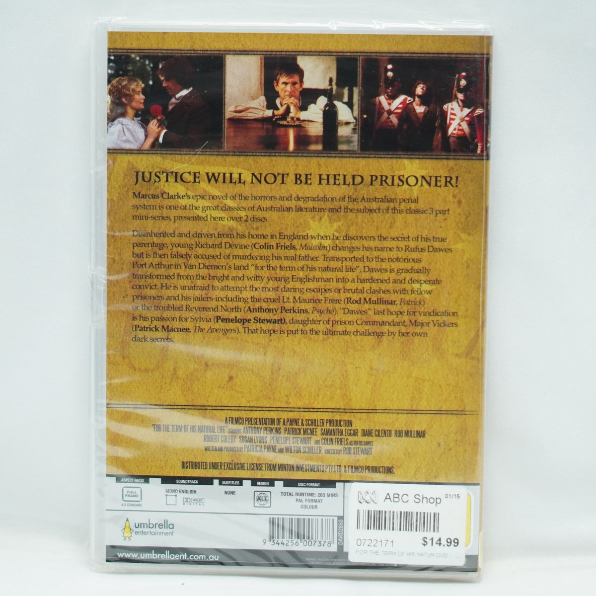 For The Term Of His Natural Life DVD