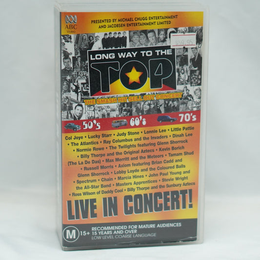 Long Way To The Top, Live In Concert (VHS PAL, 2002)