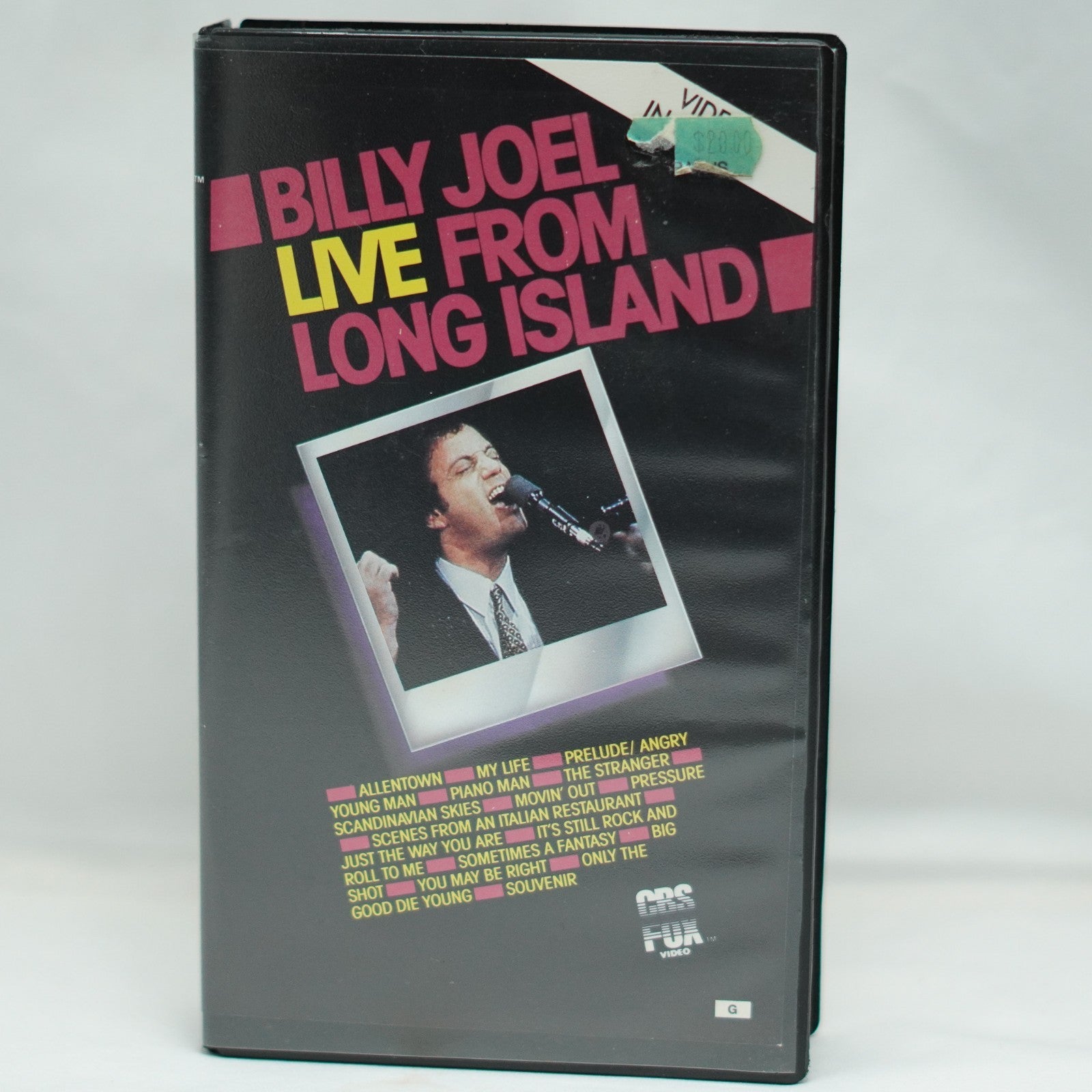 Billy Joel – Live From Long Island VHS VIDEO