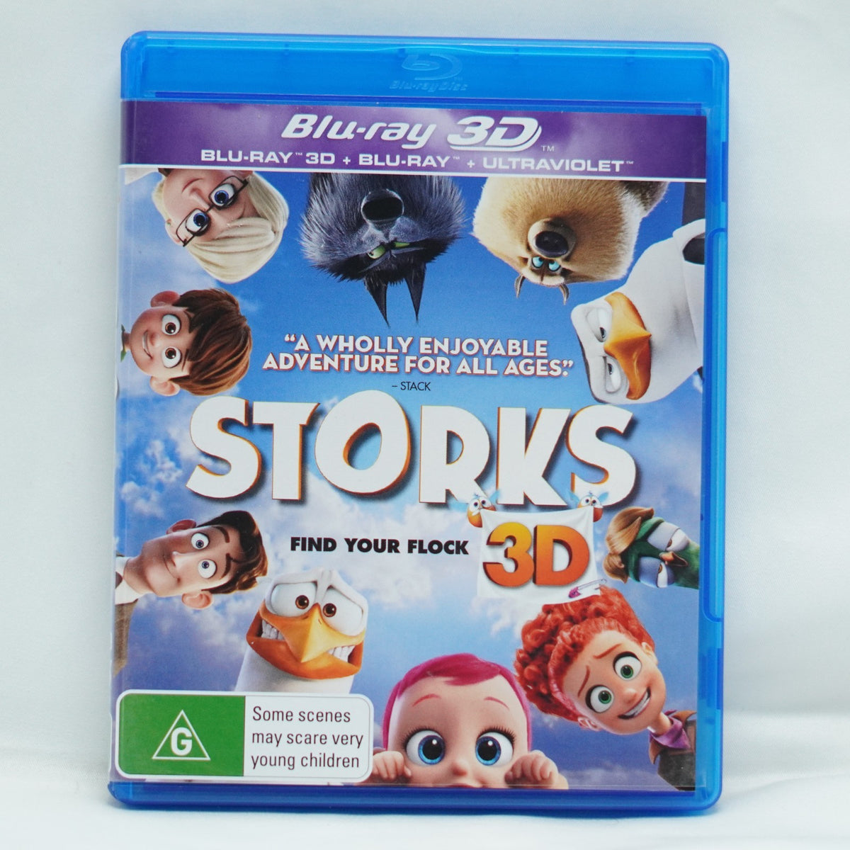 Storks | 3d + 2D Blu-ray + Uv (Blu-ray, 2016)