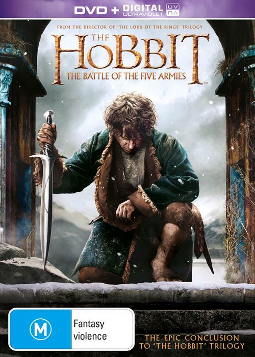 The Hobbit - The Battle Of The Five Armies DVD BRAND NEW R4