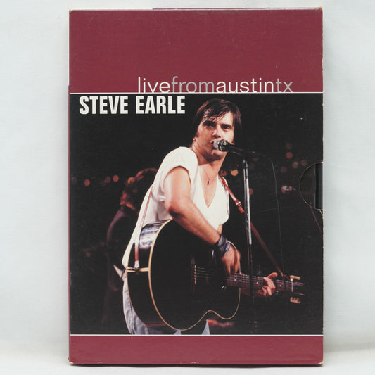 Steve Earle Live From Austin TX - DVD - Region 0 (ALL) - FAST POST