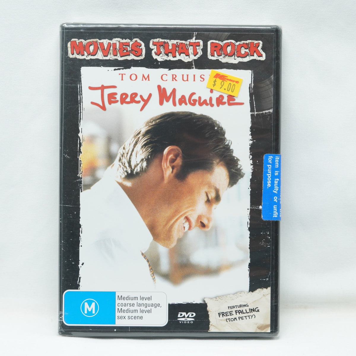 Jerry Maguire (DVD 1996) PAL Region 4 (Tom Cruise, Cuba Gooding Jr) NEW / SEALED