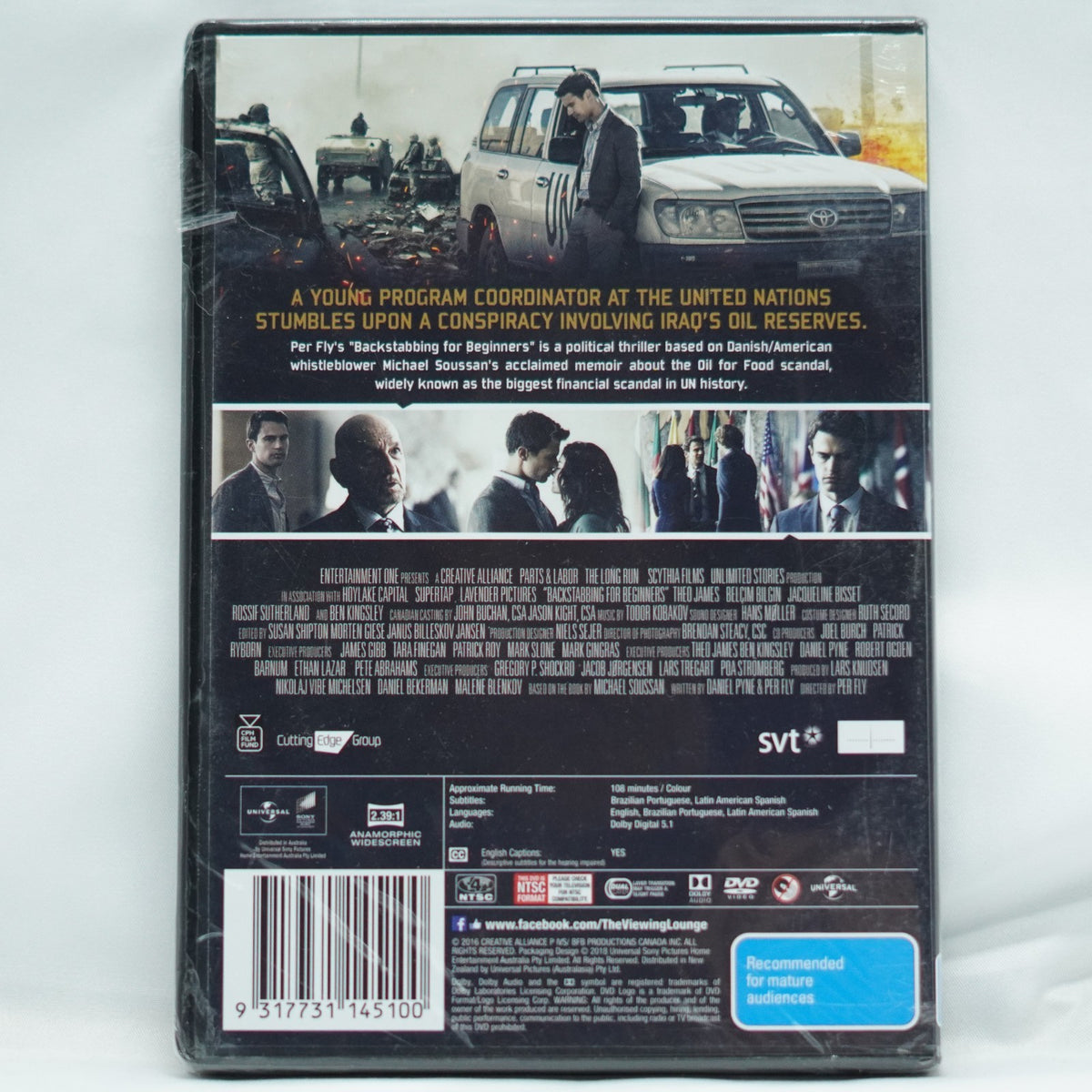 Backstabbing For Beginners - DVD Region 4 NTSC