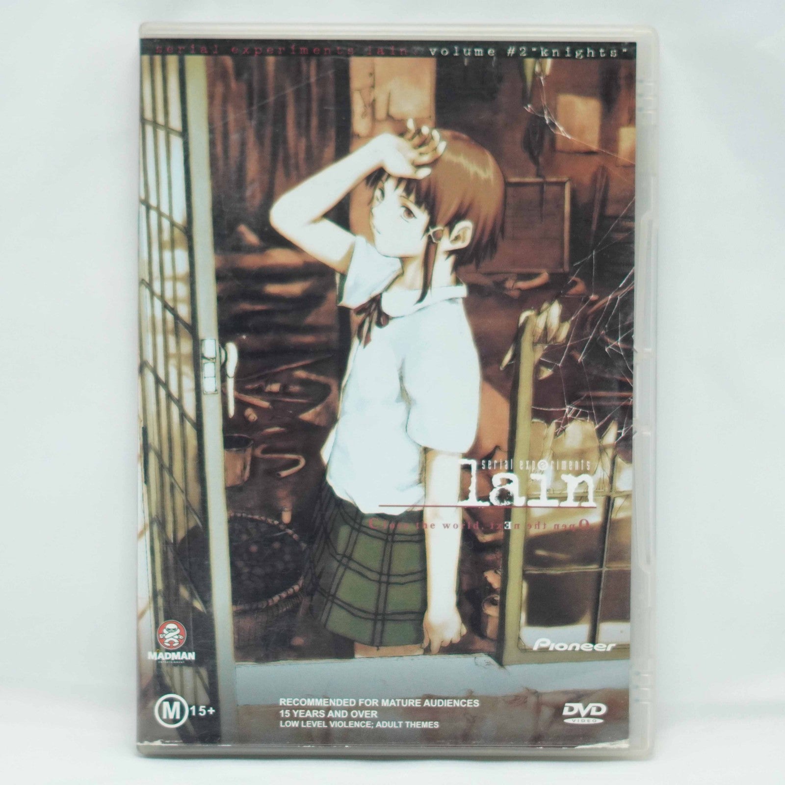 Serial Experiments Lain Volume 2 - eps 5-7 reg 4 DVD (anime series)