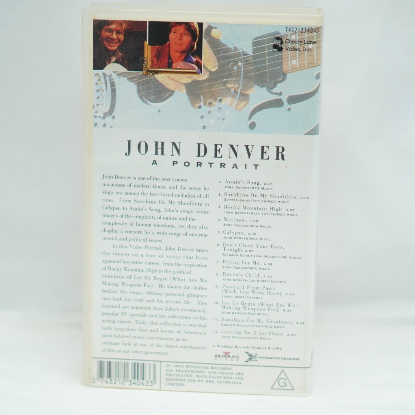 John Denver ~ A Portrait ~ VHS